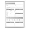 GHENT GRPM311P-23 HEALTHCARE PATIENT ROOM MAGNETIC WHITEBO