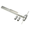 VON DUPRIN 9927EO-F 3 US28 GRADE 1 SURFACE VERTICAL ROD EXIT BAR, W