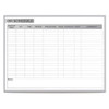 GHENT GRPM313S-48 HEALTHCARE OR SCHEDULE MAGNETIC WHITEBOA