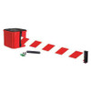 RETRACTA-BELT WM412RD20-RWD-RE BELT BARRIER RED/WHITE STRIPED BELT 4 H