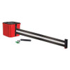 RETRACTA-BELT WM412RD25-BW-RE BELT BARRIER 4 H 25FT BELT POWDER COATED