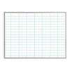 MAGNA VISUAL PBFGL-6-WH PORCELAIN GRIDDED BOARD 36 X 48 