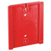 RETRACTA-BELT WP412F-RD WALL MOUNT PLATE 3 L POLYCARBONATE RED