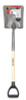 AMES TRUE TEMPER 2586000 SQUARE POINT SCOOPING SHOVEL, D-STYLE HA