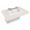 BRADLEY FIXTURES CORP. S93-755 BRAD BATH SINK RECT 17IN X 14IN X7-1/4IN