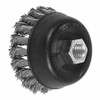 PFERD 82342 3-1/2 KNOT WIRE CUP BRUSH .020 SS WIRE