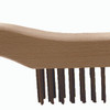 PFERD 85031 SHOE HDL SCRTCH BRUSH,SSWIRE,WOOD,2"X17"