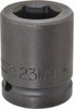 PROTO J07523M PROTO® 3/4" DRIVE IMPACT SOCKET 23 MM - 