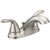 MOEN PRODUCTS 84603SRN ADLER LAVATORY FAUCET, 2-HANDLE, BRUSHED
