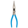 CHANNELLOCK INC E388 PLIER LONG NOSE BENT 8IN W/XLT
