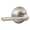 SCHLAGE F10VLAT619 LATITUDE PASSAGE DOOR LEVER HANDLESET, S