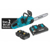 MAKITA XCU04PT CHAIN SAW KIT CRDLS 18V 16IN
