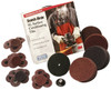 3M 00048011337890 7" DIAM, ALUMINUM OXIDE HOOK & LOOP DISC