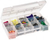 AKRO-MILLS 05805 3 TO 15 COMPARTMENT CLEAR SMALL PARTS ST