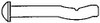 DEWALT TOOLS 06650-PWR 3/8" DIAM, 3/8" DRILL, 3" OAL, SPLIT-DRI