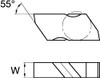KENNAMETAL 1113333 4NB GRADE K420, 6.48MM CUTTING WIDTH CAR