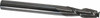 ACCUPRO 12181331 1/4" DIAM 2 FLUTE SINGLE END SOLID CARBI