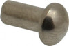 RIVETKING. 12N25RRD3P 1/8" BODY DIAM, ROUND UNCOATED STAINLESS
