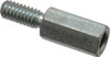 ELECTRO HARDWARE 1435M12F21-832 STAND-OFF HEX DR ZINC
