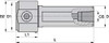KENNAMETAL 2656549 NEUTRAL CUT, KM3225 MODULAR CONNECTION, 