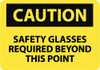 NMC C351PB CAUTION - SAFETY GLASSES REQUIRED BEYOND