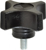 GIBRALTAR G10-2825-C 1-3/4" HEAD DIAM, 4 POINT LOBED KNOB