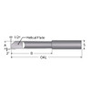 SCIENTIFIC CUTTING TOOLS HB60 0.06" MIN BORE DIAM, 3/8" MAX BORE DEPTH