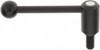 KIPP K0108.3A62X30 ADJUSTABLE HANDLE,5/8"-11,STEEL