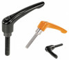 KIPP K0123.0A21X50 ADJUSTABLE HANDLE 1/4 -20 ZINC