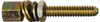 ELECTRO HARDWARE MJAX105M12-MSC CAPTIVE SCR SLOTTED DR ZINC