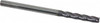 NIAGARA CUTTER N85731 1/4", 1-1/2" LOC, 1/4" SHANK DIAM, 4" OA