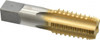 HERTEL R127607T-S 1/2-14 NPT, 5 FLUTES, TIN COATED, HIGH S