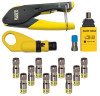 KLEIN TOOLS VDV002-818 COAX CABLE INSTALLATION & TEST KIT