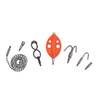 KLEIN TOOLS 56511 FISH ROD ATTACHMENT SET, 7-PIECE