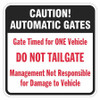 LYLE T1-1331-EG_18x18 FACILITY SIGN 18 H 18 W ALUMINUM