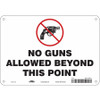 CONDOR USA INC 449L63 SAFETY SIGN 7 H X 10 W 0.055 THICK