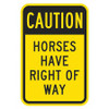 LYLE T1-1353-HI_12x18 TRAFFIC SIGN 18 H 12 W ALUMINUM