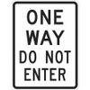 LYLE T1-1017-HI_12x18 TRAFFIC SIGN 18 H 12 W ALUMINUM