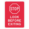 LYLE T1-1933-HI_12x18 NOTICE SIGN 18 H 12 W ALUMINUM