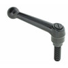GRAINGER GLOBAL SOURCING MA-28321 ADJUSTABLE HANDLE 3/8 -16 ZINC