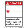 CONDOR USA INC 451T06 LASER WARNING 10 W 14 H 0.032 THICK