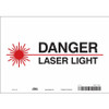 CONDOR USA INC 451T21 J7008 LASER WARNING 10 W 7 H 0.004 THICK