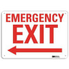 LYLE U7-1076-NA_14x10 EXIT SIGN EMERGENCY EXIT 10 X14 