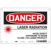 CONDOR USA INC 451R74 LASER WARNING 10 W 7 H 0.032 THICK