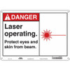 CONDOR USA INC 451R30 LASER WARNING 14 W 10 H 0.032 THICK