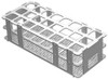 SCIENCEWARE F18745-0003 TEST TUBE RACK NO-WIRE 25MM WHITE