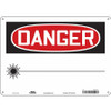 CONDOR USA INC 451R17 LASER WARNING 14 W 10 H 0.032 THICK