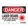 CONDOR USA INC 451R53 LASER WARNING 10 W 7 H 0.004 THICK