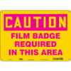 CONDOR USA INC 452A12 RADIATION SAFETY SIGN ALUMINUM 10 H