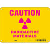 CONDOR USA INC 451Z65 J7006 RADIATION SAFETY SIGN VINYL 7 H